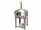 Seven Italy Persefone Antracite - Forno a gas da esterno con carrello