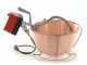 NuovaFac Cuoca Automatica - Paiolo in rame elettrico liscio per polenta base tonda 9L - 24W