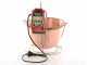 NuovaFac Cuoca Automatica - Paiolo in rame elettrico liscio per polenta base tonda 4L - 24W