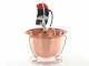 NuovaFac Cuoca Automatica - Paiolo in rame elettrico liscio per polenta base tonda 4L - 24W