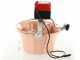 NuovaFac Cuoca Automatica - Paiolo in rame elettrico martellato per polenta base piana 14L - 30W