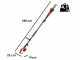 Valex M-SCT18 - Potatore su asta di prolunga telescopica a batteria - 18V 2Ah