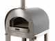 Fontana Margherita Antracite - Forno a gas da esterno con carrello
