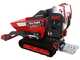 Motocarriola cingolata dumper Ranger H570 HDP - Motore Honda GX200 - Cambio idrostatico