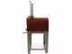 Seven Italy Persefone Rosso - Forno a legna da esterno con carrello