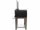 Seven Italy Persefone Antracite - Forno a legna da esterno con carrello