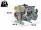 Comet MTP P40/20 SC 4T - Motopompa irrorazione a scoppio - motore Honda GX120 - versione per acidi e prodotti chimici