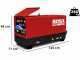 MOSA GE SX 16000 KDM - Generatore di corrente a diesel silenziato 14.4 kW - Continua 13.2 kW Monofase