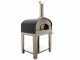 Seven Italy Eros Antracite - Forno a legna da esterno con carrello