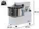FIMAR 18SN - Impastatrice a spirale - Trifase - 18 Kg - 2 Velocit&agrave;