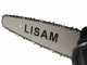 LISAM SG 22 - Elettrosega a batteria 2 x 18V 2Ah - Lama da 25cm