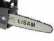 LISAM SG 22 - Elettrosega a batteria 2 x 18V 2Ah - Lama da 25cm