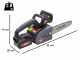 LISAM SG 22 - Elettrosega a batteria 2 x 18V 2Ah - Lama da 25cm