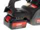 LISAM SG 22 - Elettrosega a batteria 2 x 18V 2Ah - Lama da 25cm