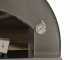 Seven Italy Ade Antracite - Forno a legna da esterno con carrello