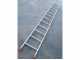 Facal Genia GS400, 13 gradini, 4.11 m - Scala in alluminio semplice singola - Altezza stimata operativa 5 m