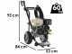 Idropulitrice a scoppio industriale ZWD-K 15/280 -  310 bar - 900 l/h - Motore Honda GX390