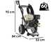 Idropulitrice a scoppio professionale ZWD-K 15/280 -  310 bar - 900 l/h - Motore Honda GX390