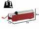 Tre Spade Mod. 7 Rosso - Insaccatrice manuale 7 Kg - 2 velocit&agrave;