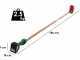 Sbaraglia ARES-22 - Potatore a batteria su asta di prolunga - 2 Batterie da 5.2 Ah/21V