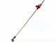 Sbaraglia ARES-22 - Potatore a batteria su asta di prolunga - 2 Batterie da 5.2 Ah/21V
