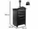 Rossofuoco Sedicinoni 80 Black- Forno a legna da esterno