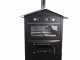 Rossofuoco Sedicinoni 80 Black- Forno a legna da esterno