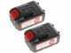 Sbaraglia ARES-22 - Potatore a batteria su asta telescopica - 2 Batterie da 5.2 Ah/21V
