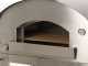 Seven Italy Ade Antracite - Forno a gas da esterno con carrello