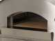 Seven Italy Ade Antracite - Forno a gas da esterno con carrello
