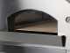 Seven Italy Ade Antracite - Forno a gas da esterno con carrello
