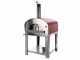 Seven Italy Ade Rosso - Forno a gas da esterno con carrello