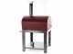 Seven Italy Ade Rosso - Forno a gas da esterno con carrello