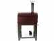 Seven Italy Ade Rosso - Forno a gas da esterno con carrello