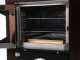Rossofuoco Garden Color 80 Marrone - Forno a legna da incasso