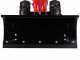 Accessorio lama da neve frontale (pala da neve) per Eurosystems TM 70 - P 70 - lama larga 85 cm con gomma