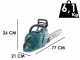 Makita UC011GZ - Elettrosega a batteria - Lama da 35cm - SENZA BATTERIA E CARICABATTERIE