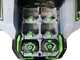 PROMO EGO Z6 ZERO TURN ZT5201E-L - Trattorino tagliaerba a batteria - 56V - 40Ah - Raggio zero