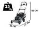 PROMO EGO LM1903E-SP - Rasaerba a batteria - 56V 5Ah - &Oslash; di taglio di 47 cm