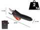 Bahco BCL23 - Forbice elettrica da potatura - 43.2V 3.4Ah