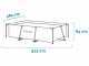 Intex Rectangular Frame 28273NP - 450x220x84 cm - Piscina rettangolare