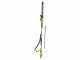 Ryobi RY36PHT50A-0 - Tagliasiepi su asta di prolunga a batteria Max Power 36V - lama da 50cm - SENZA BATTERIE E CARICABATTERIE