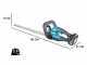 MAKITA DUH606RF - Tagliasiepi elettrico a batteria 18V/3Ah - Lama da 60 cm