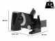 Graef SKS 100 Nera - Affettatrice con lama da 170 mm