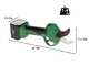 GreenBay TopCut 40 - Forbice elettrica da potatura - 2x 21V 4Ah - Diametro di taglio 40mm