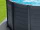 Intex Graphite Grey Panel 26384NP - Piscina Rotonda