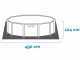 Intex Graphite Grey Panel 26384NP - Piscina Rotonda