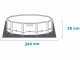 Intex Prisma Frame 26702NP - Piscina Rotonda + Pompa filtro 45 W