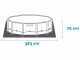 Intex Prisma Frame 26712NP - Piscina Rotonda + Pompa filtro 45 W