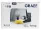 Graef G52EU Grigia - Affettatrice con lama da 170 mm